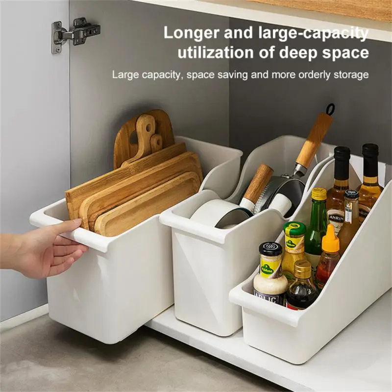 

2023 New Sundries Storage Basket Sundries Snack Pulley Design Bathroom And Kitchen Cleaning Rack Modern Desktop Sorting Box Hot