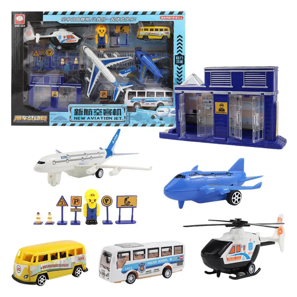 

Строительные грузовики, 13 упаковок, строительные автомобили, игрушки, набор с вертолетами, офисные здания, дорожный знак, мотоциклы, грузови...