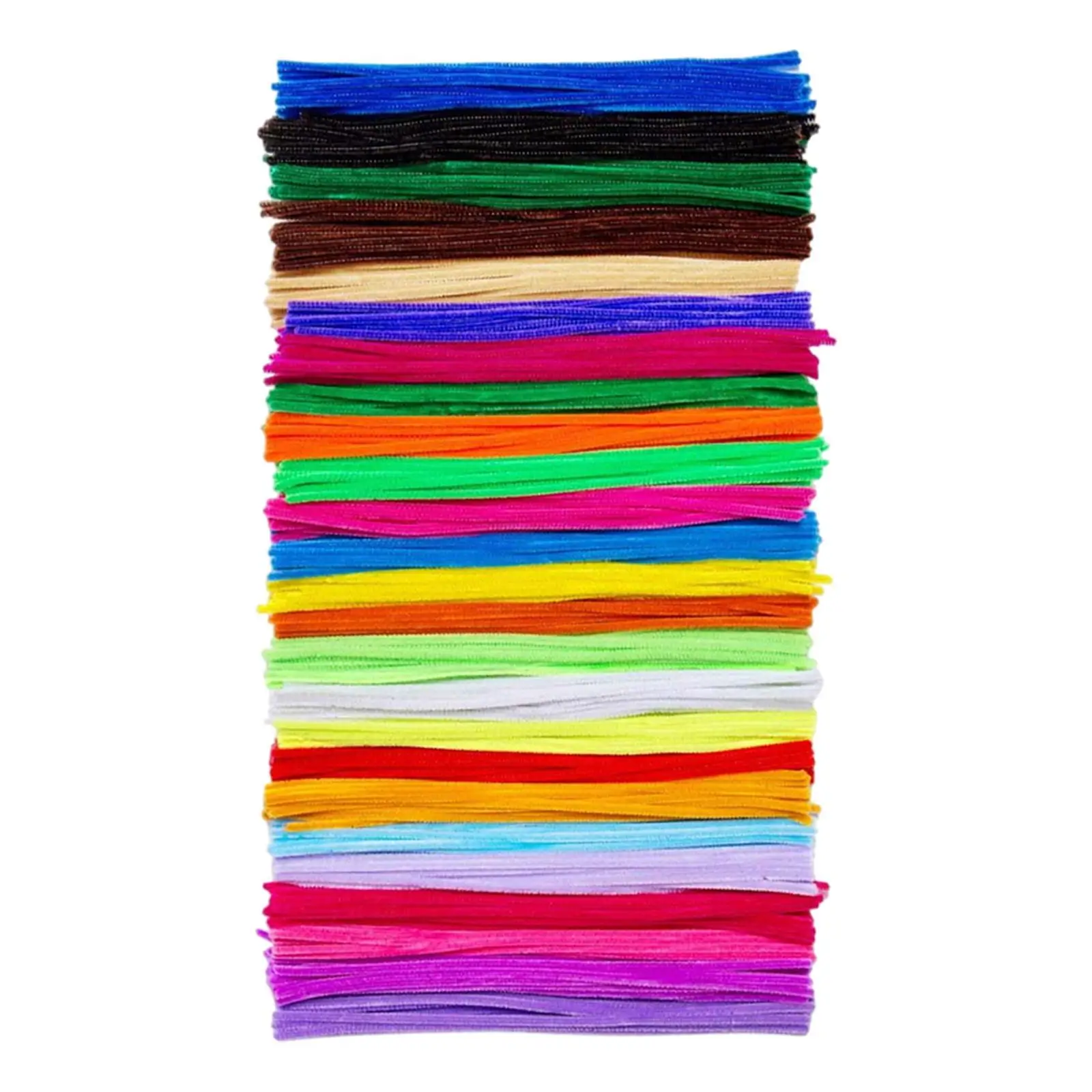 

500x Chenille Stems Pipe Cleaner Sticks Handmade Decoration Craft Supplies
