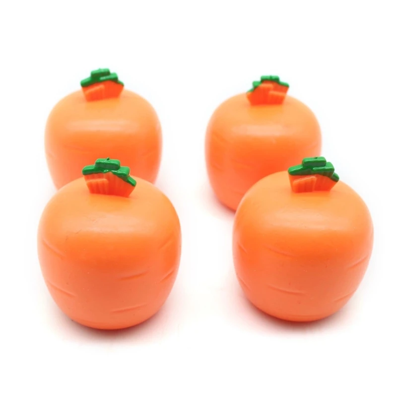 Мягкая игрушка TPR Squeeze Carrot Rabbit Vent Toy Новинка для снятия стресса Реквизит вечеринки
