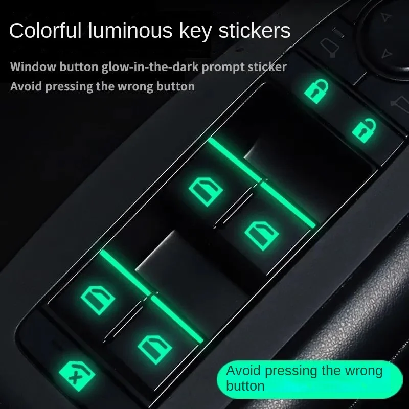 Светящаяся наклейка на дверь и окно для Audi A4 B6 B8 B7 A6 C5 C6 C7 A3 A5 Q3 Q5 Q7