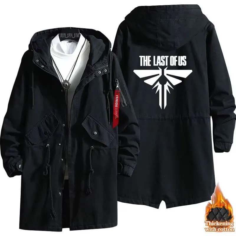 Новая игра The Last of Us 2 толстовка с капюшоном в стиле аниме Joel Ellie мужской плащ