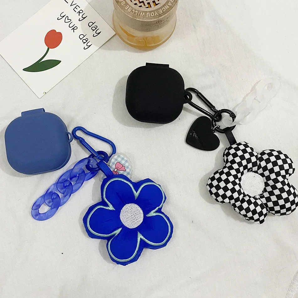 Чехол для JBL LIVE PRO + Live Pro2 модный силиконовый чехол с подвеской в виде цветка/милый