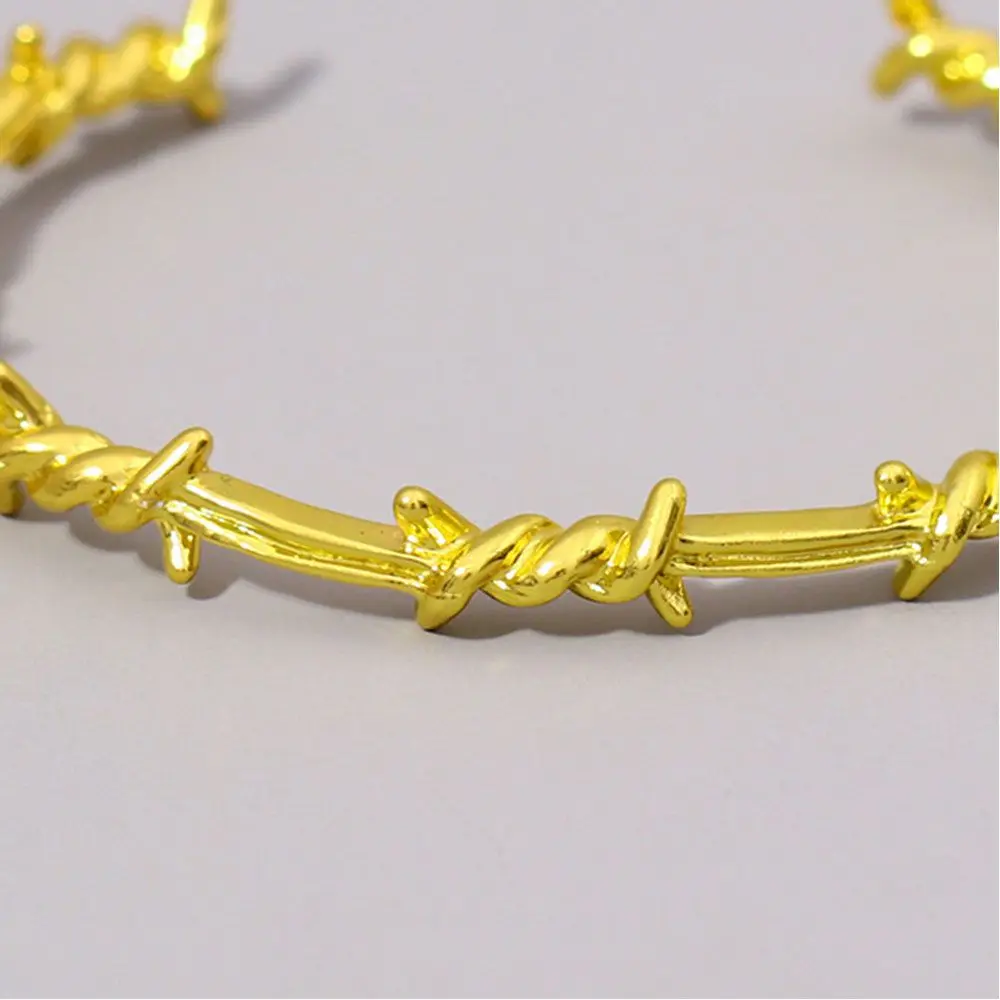 Очаровательный витой браслет со вспышкой персонализированные ювелирные изделия