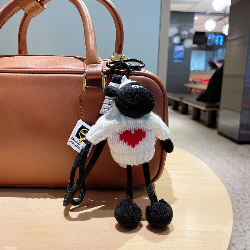 Модный свитер сумка из ягненка аксессуар модная нарядная кукла брелок кулон