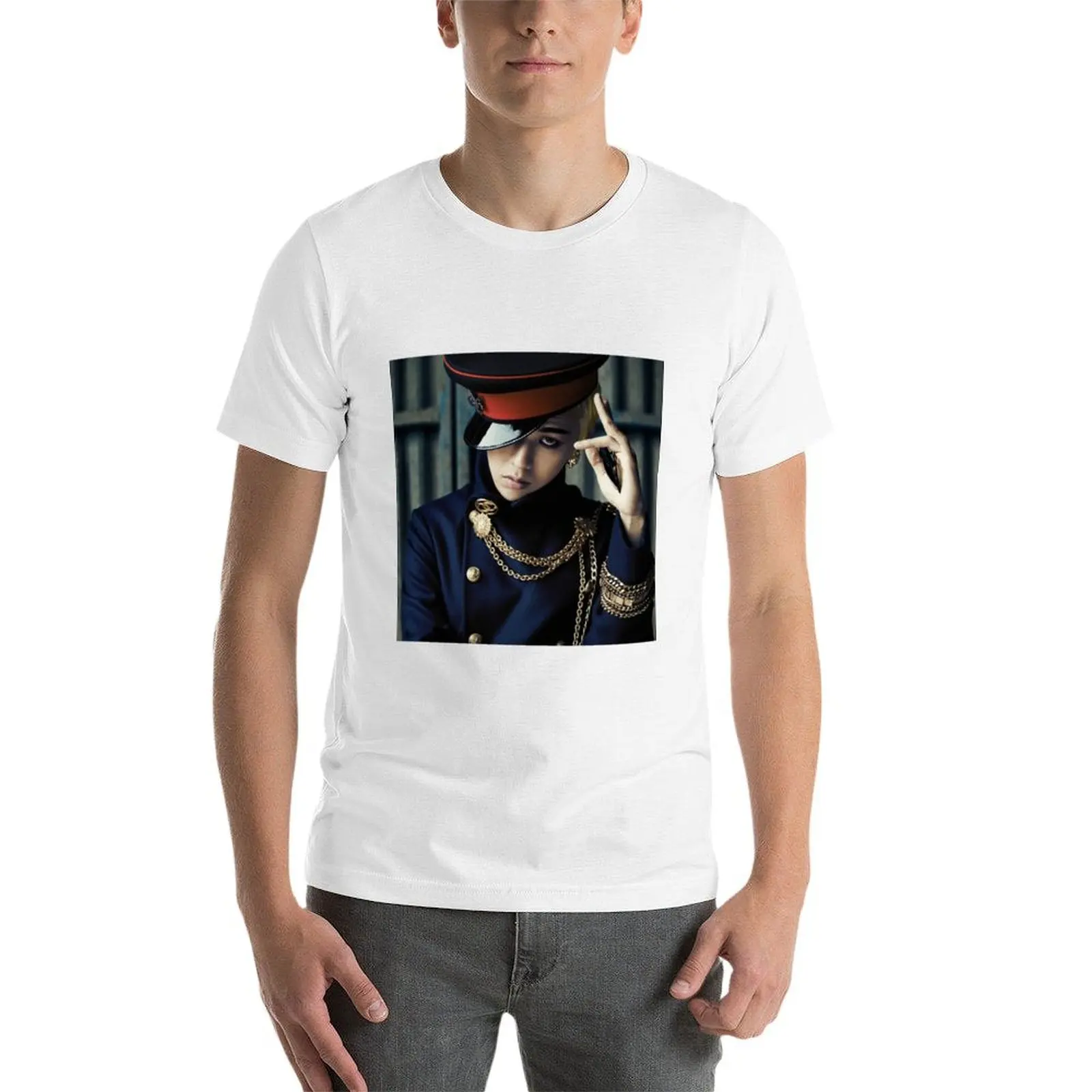 Футболка GD OOAK футболка на заказ с аниме мужская 100 ℅ хлопок