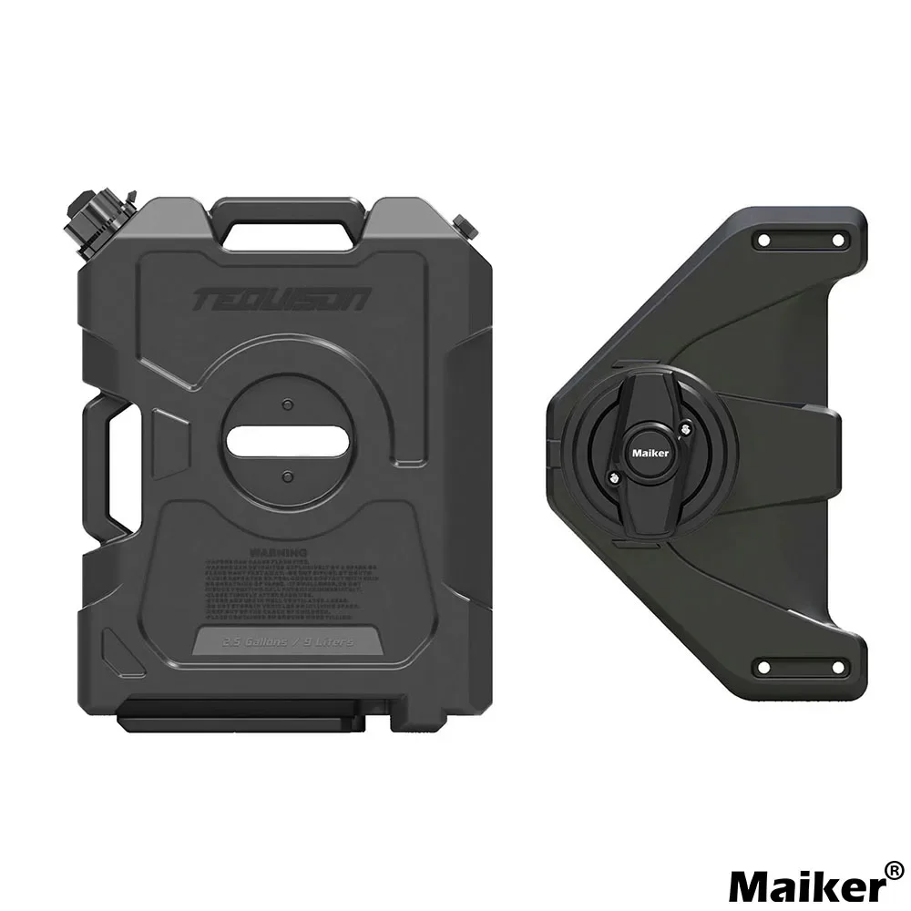 4X4 Offroad Deur Tank Jerrycan Voor Jeep Wrangler Maiker Тканевые аксессуары 9l Olievat Jk Jl Jt