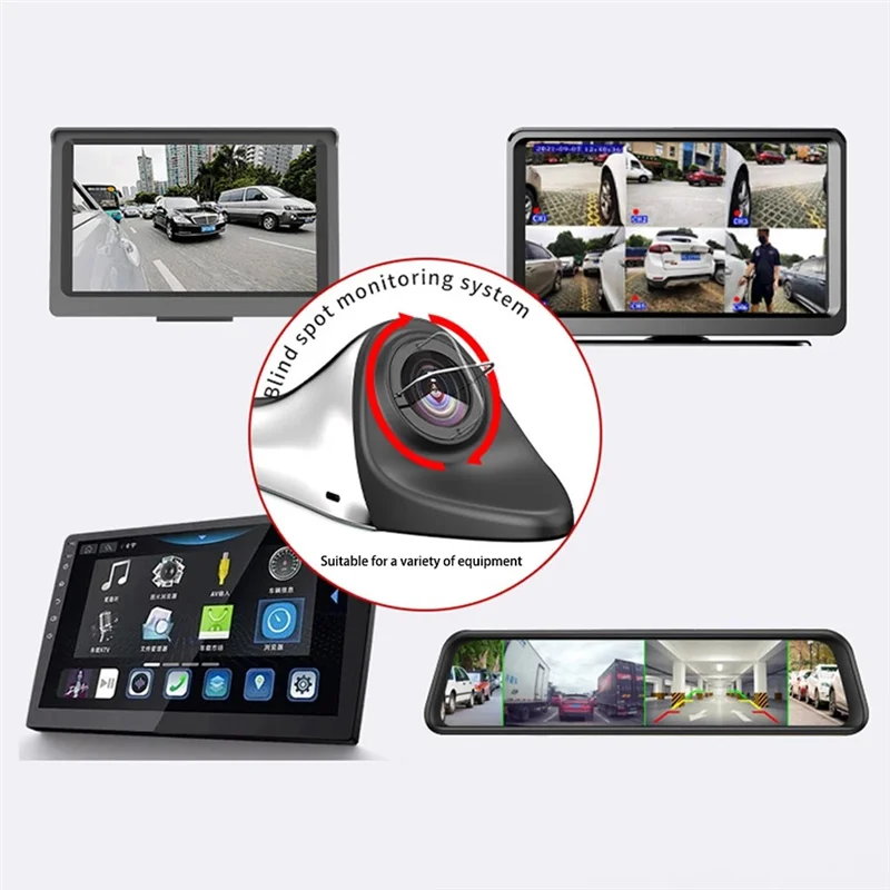 

Автомобильная камера заднего вида, камера для слепых зон, HD, AHD, 1080P, поднятая камера заднего вида с левой и правой стороны, камера для слепых зон заднего вида