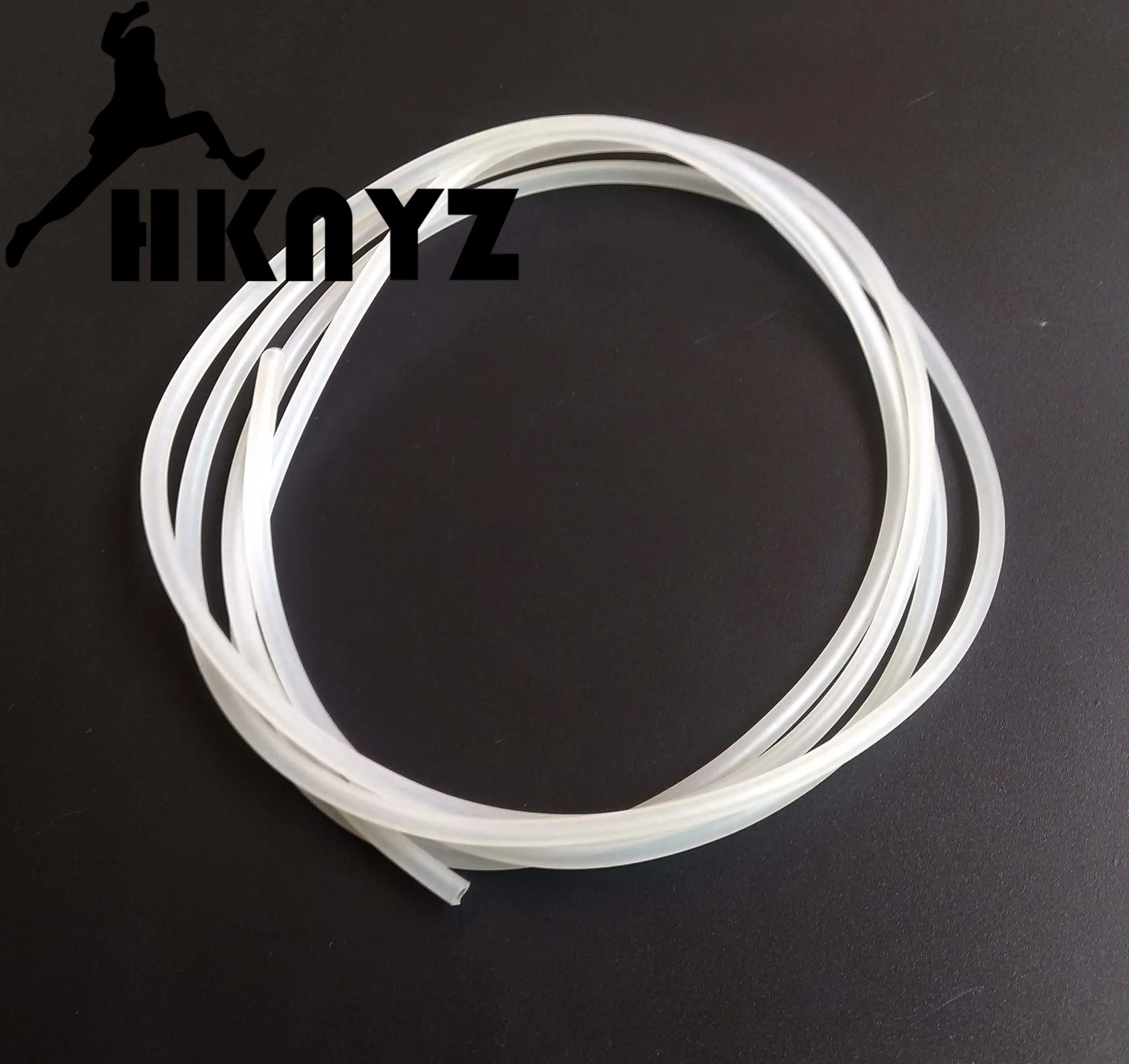 

5 Meters White Silicone ink tube for mimaki roland mutoh printer eco solvent water based ink pump tubing soft hose pipe 4*2mm