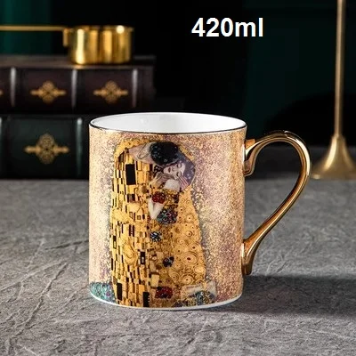 Кружки Klimt Kiss керамические