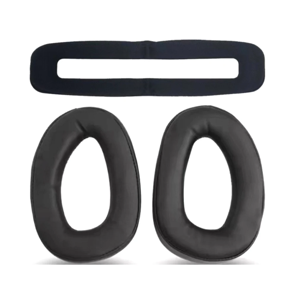 

Ear Pads Cushions For -Sennheiser GSP 350 300 301 302 303 GSP300 Replacement Headset Head Cushion New And High Quality