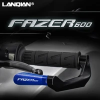 22mm carbon fiber handlebar grips guard brake clutch levers guard protection for yamaha fazer600 fazer 600 fz6s fz6n 1998 2010