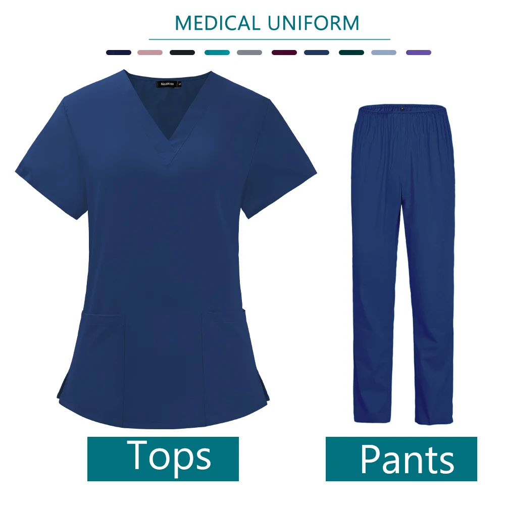 Медицинская Одежда для медсестры оптовая цена женская футболка с коротким
