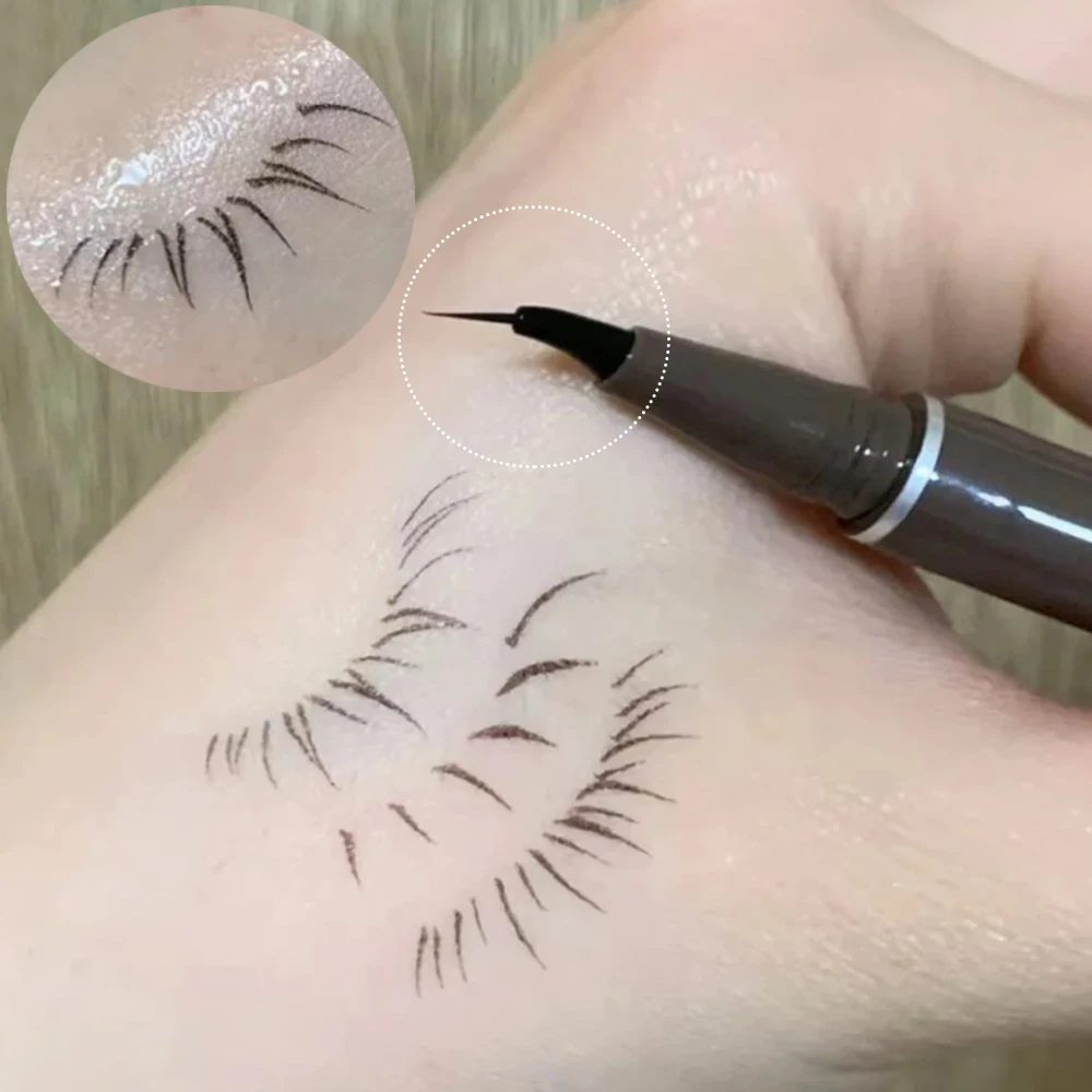 Карандаш для глаз водостойкая жидкая подводка стойкая быстросохнущая