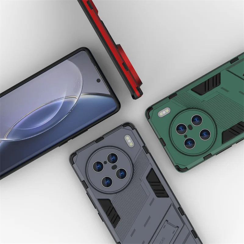 For VIVO X90 Pro Plus Case For VIVO X90 Pro Plus Cover Armor Hard Silicone Invisible Holder Protective Cover VIVO X90 Pro Case