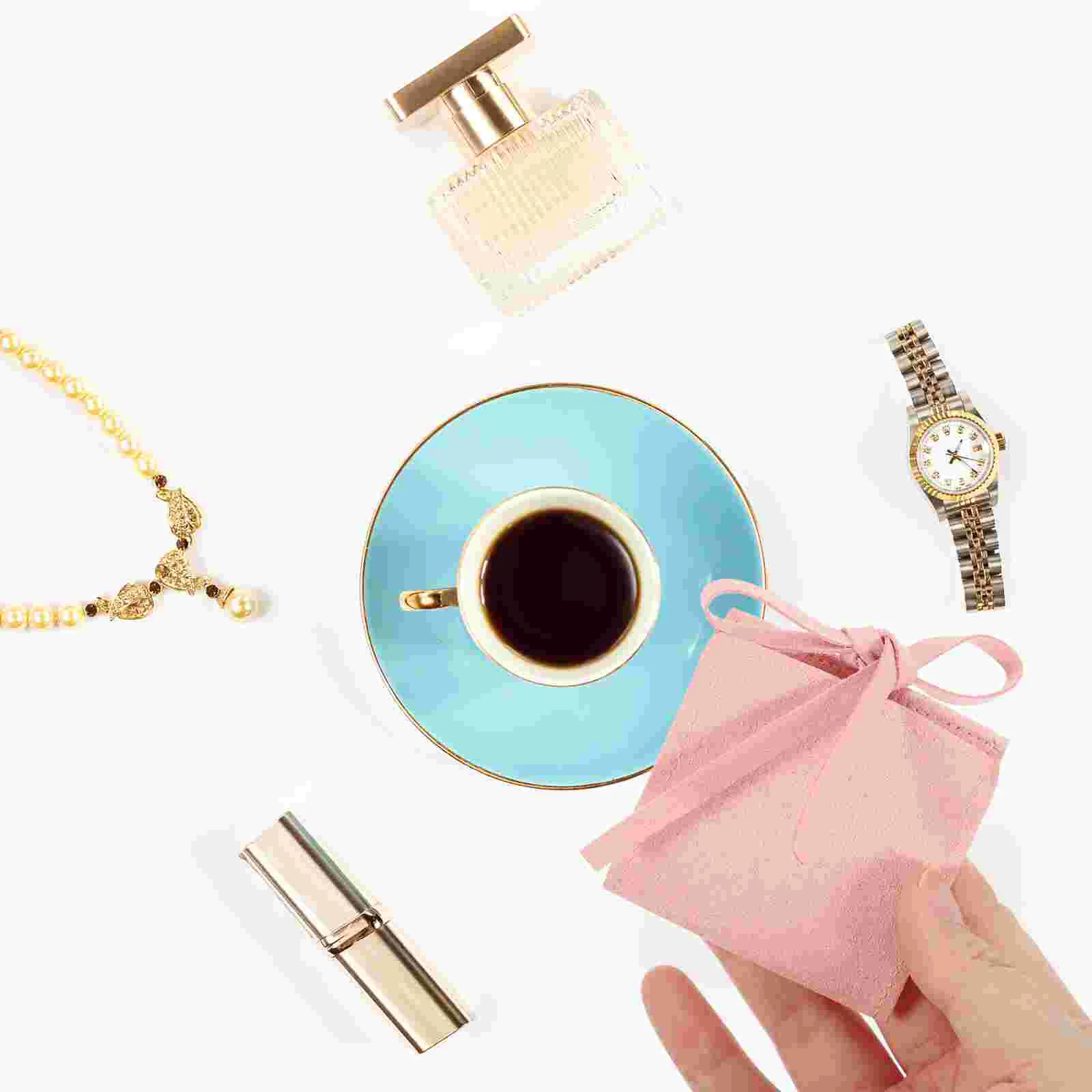 

Flap Flannelette Bag Small Bracelet Bags Jewelry Pouches Women Business Bulk Mini Gifts