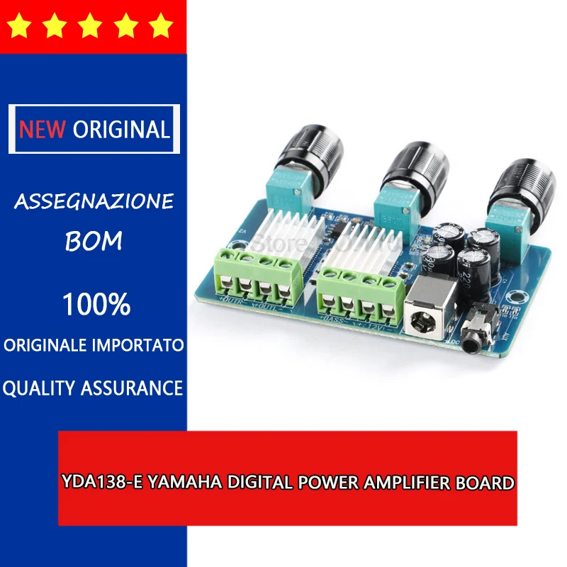 

XH-A355 YDA138-E 2 * 15W+30W power 2.1 channel audio amplifier digital power amplifier board