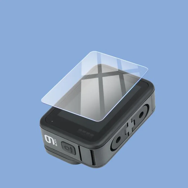 Защитный чехол из твердого закаленного стекла для GoPro Hero 13/Mini/12/11/10/9 черный Hero13