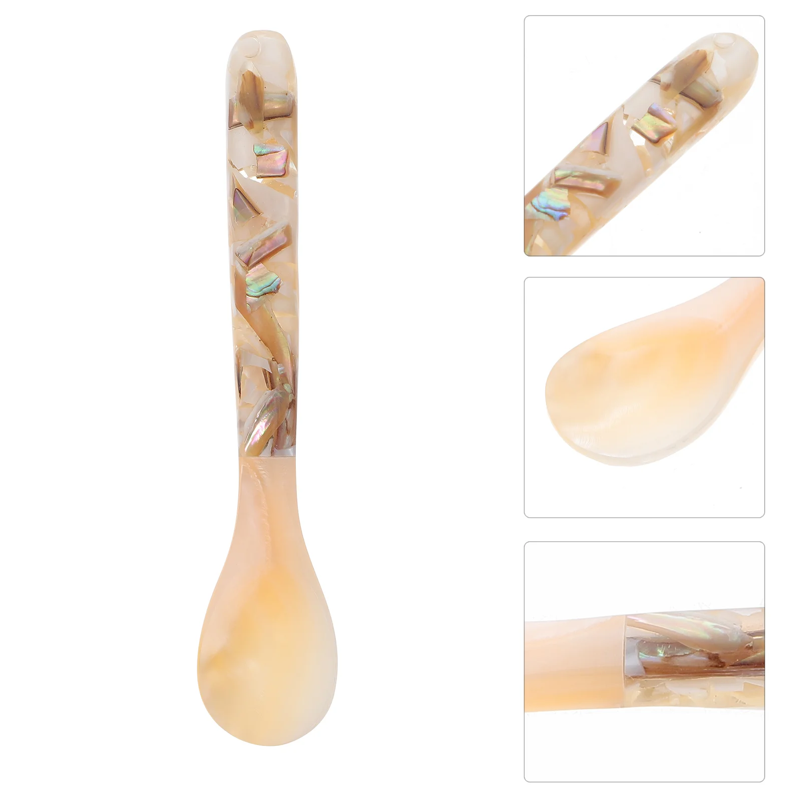 

Espresso Spoon Stirring Spoons Kids Cutlery Beauty Mud Applicator Tasting Caviar Scoop