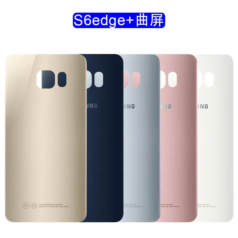 

New Back Glass for [Samsung Galaxy S6 Edge Plus] G928 (All Carriers) Rear Cover Glass Panel Case Housing with Adhesive Preinstal