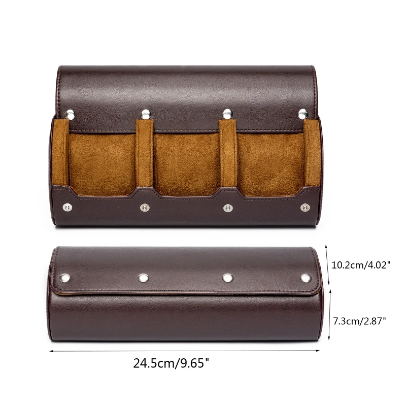 Коробка для хранения часов шикарная портативная винтажная коробка органайзер
