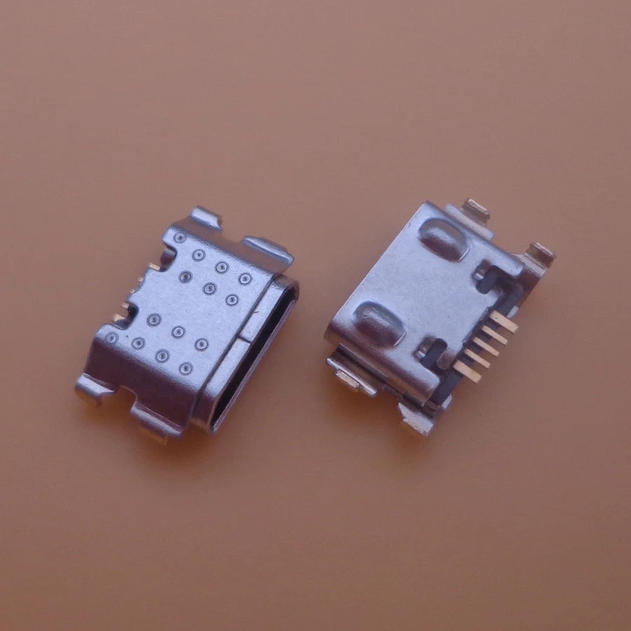 Оригинальный разъем для зарядки Micro USB Dock Jack (10-100 шт.) для Xiaomi Redmi 9A, 9C, Pocophone POCO C3, порт зарядки, разъем для подключения.