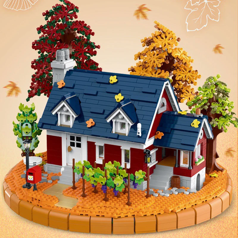 031055 3775 шт. Детский конструктор MOC