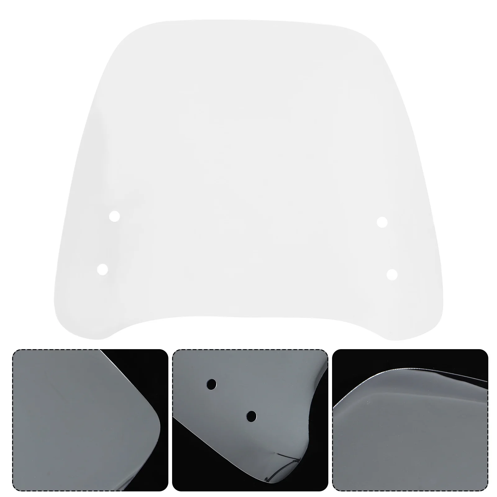 

Protection Windscreen Motorbike Modification Part Autocycle Windshield Motorcycle Transparent