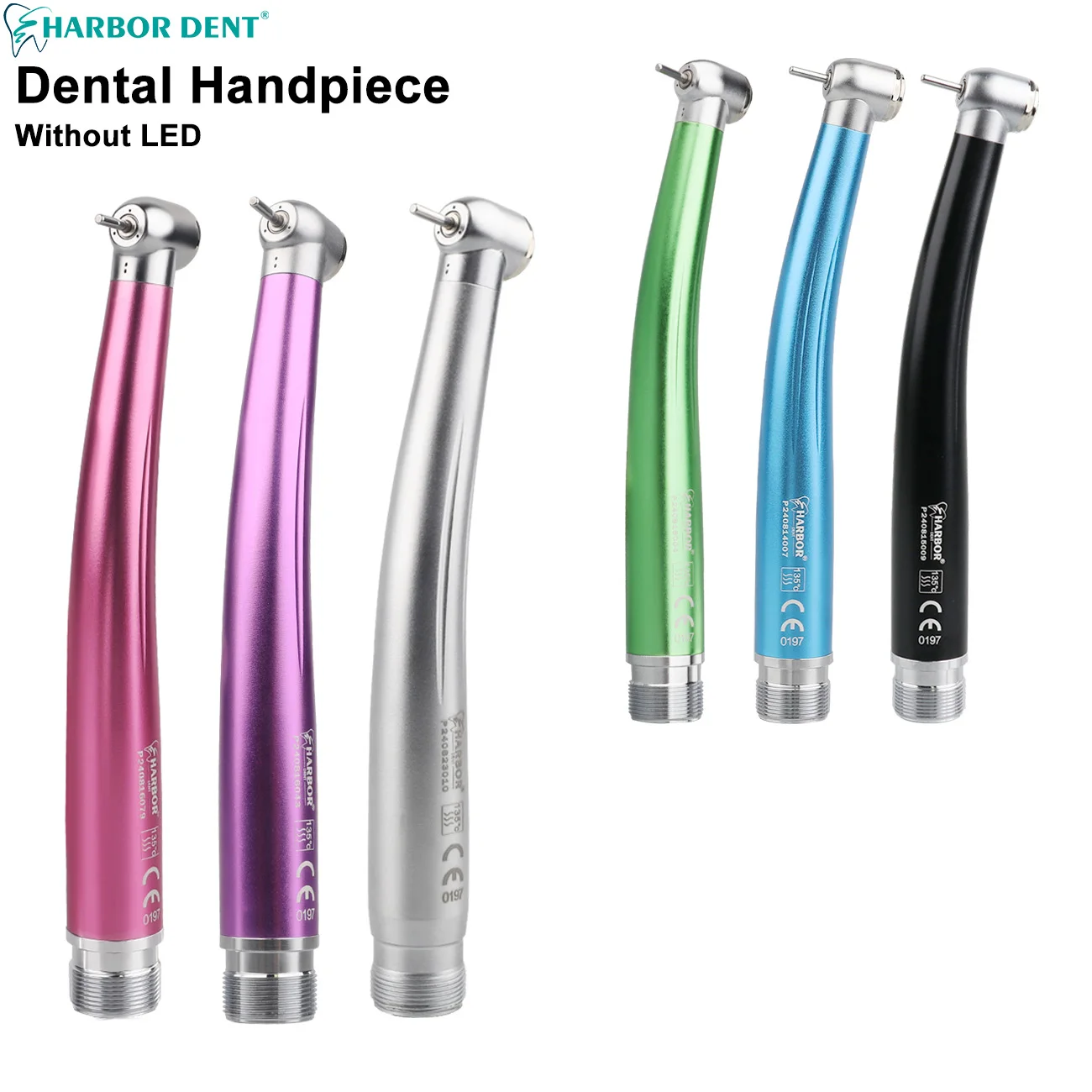 1 шт. высокоскоростная стандартная головка кнопочный наконечник 2/4 отверстия