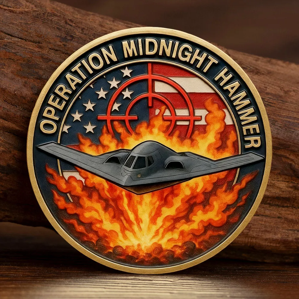 

Коллекционная монета "Операция Полуночный молоток"