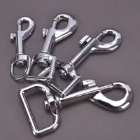 1pc small dog collar leash metal buckle hardware sets durable cat lead straps swivel trigger snap hook diy pet accessories