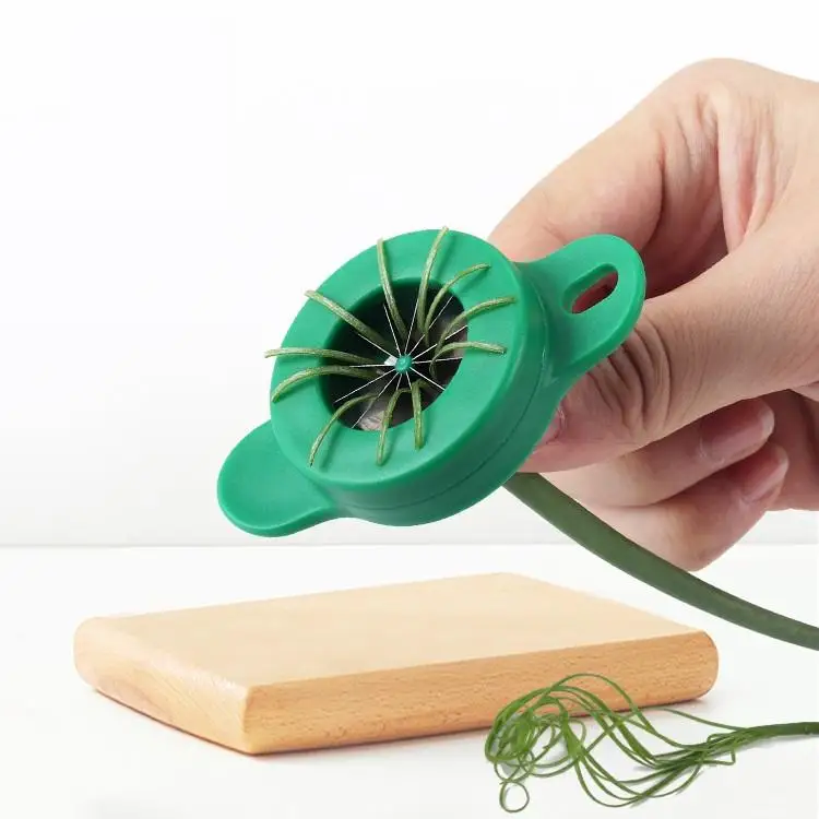 

1PCS Kitchen Shred Silk Cutter Creative Multi-function Scallion Blossom Chopper Vegetable Slicer Kitchen Tool