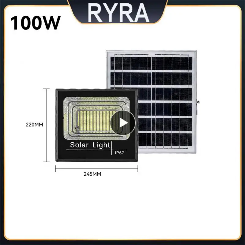 

Garden Sunshine Room Garden Yard Safety Lighting Alarm Light Intelligent Remote Control Waterproof Solar Street Light