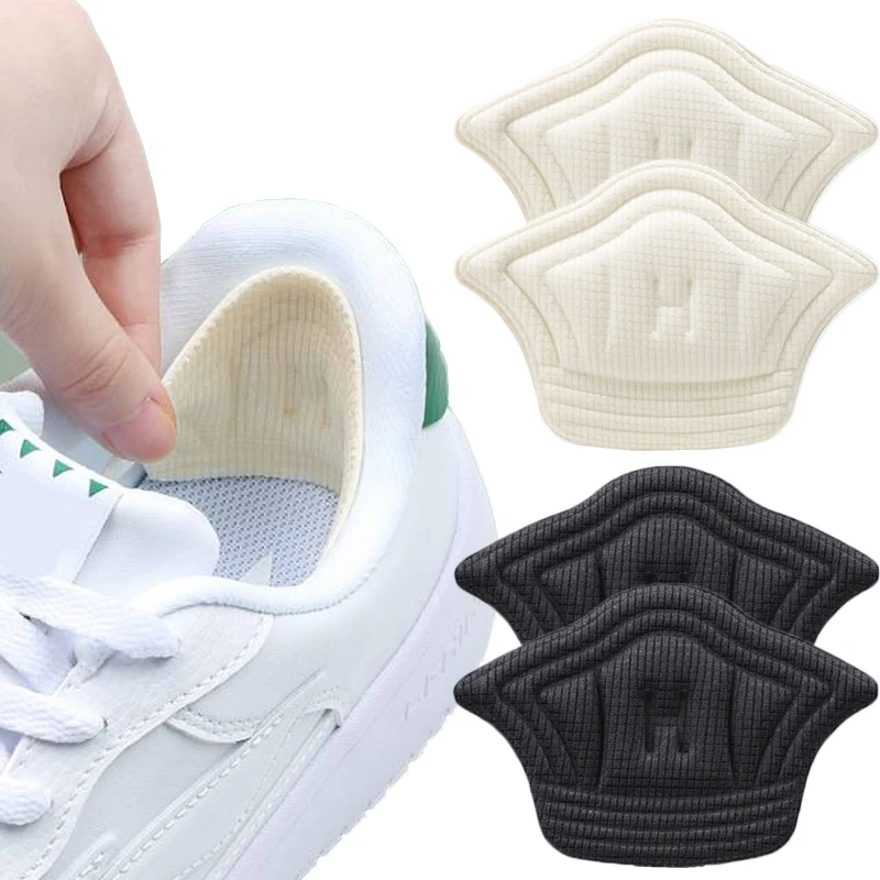 

2pcs Insoles Patch Heel Pads for Sport Shoes Pain Relief Antiwear Feet Pad Protector Back Sticker