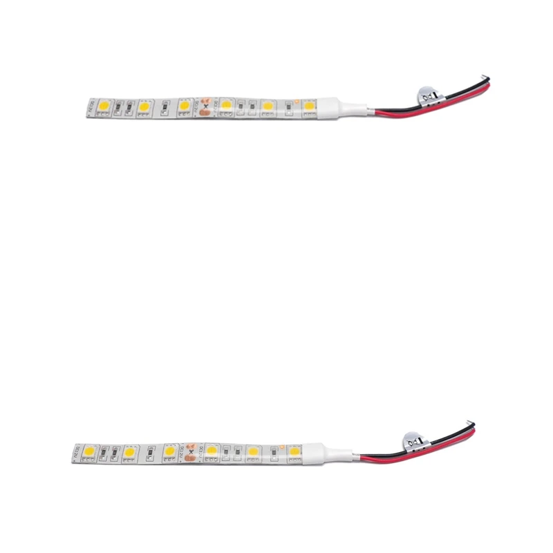 

2X 10Cm Waterproof Blue/Red 5050 Led Strip Lights Dc 12V Caravan Boat Car