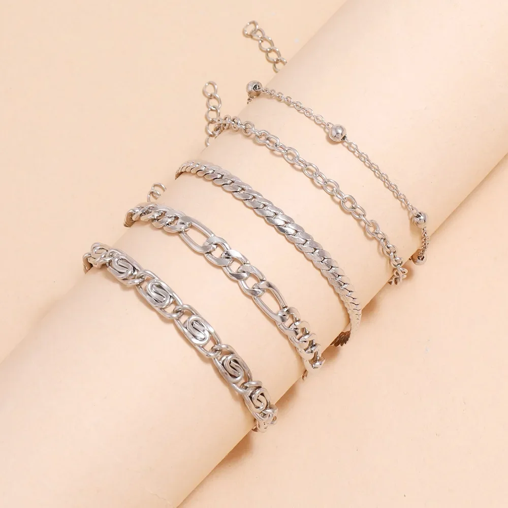 Модная Минималистичная персонализированная цепочка Wanzi стиль панк ретро змеиная