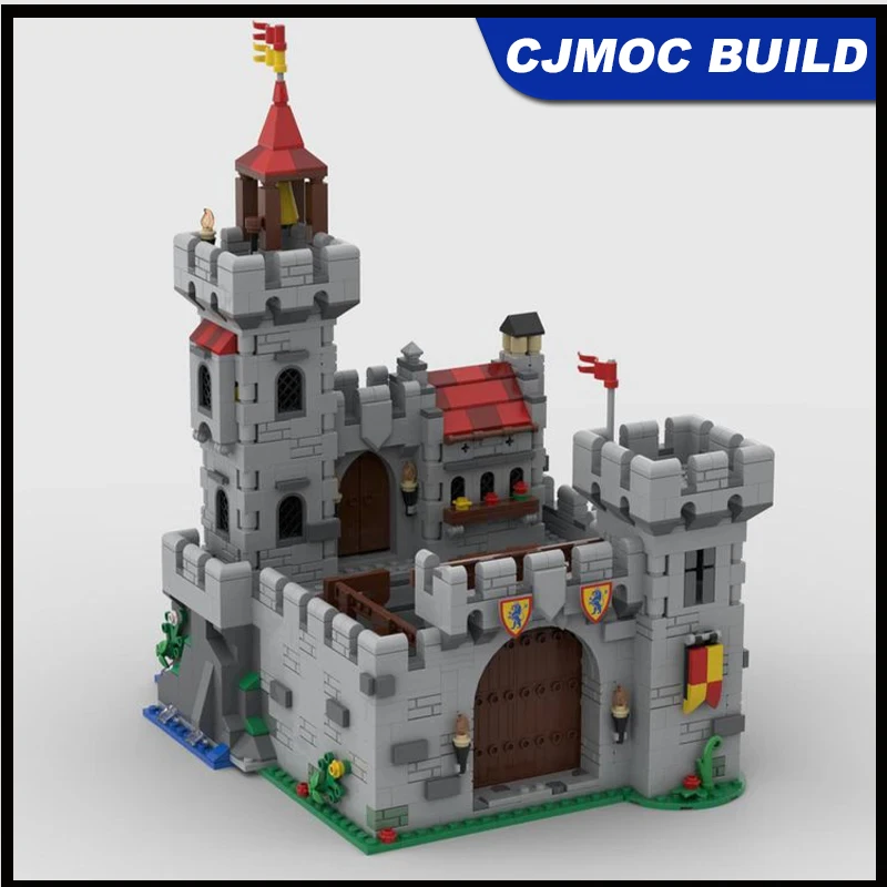 1516P Европейский средневековый уличный вид замок &quotсделай сам&quot креативная