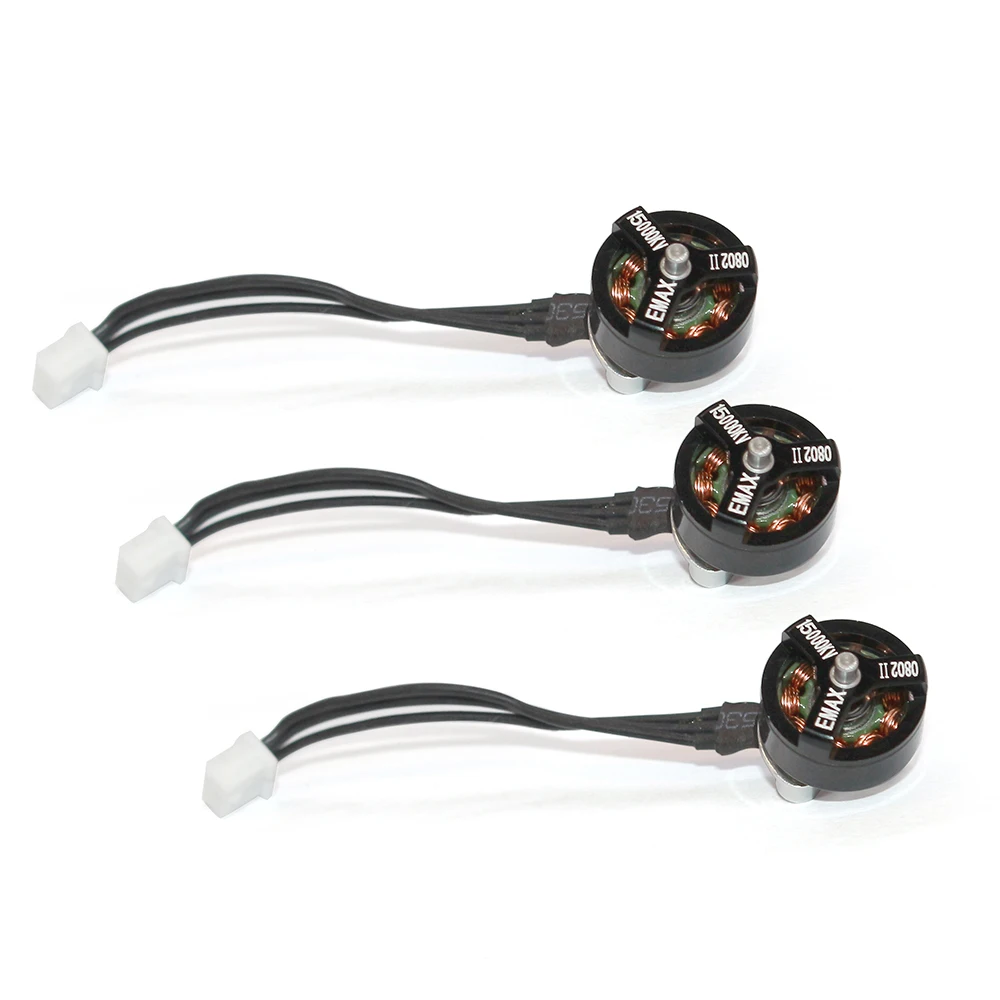 Запасные части EMAX Tinyhawk III -0802II 15000KV Двигатель 0802II-A для гоночного дрона FPV RC Самолет