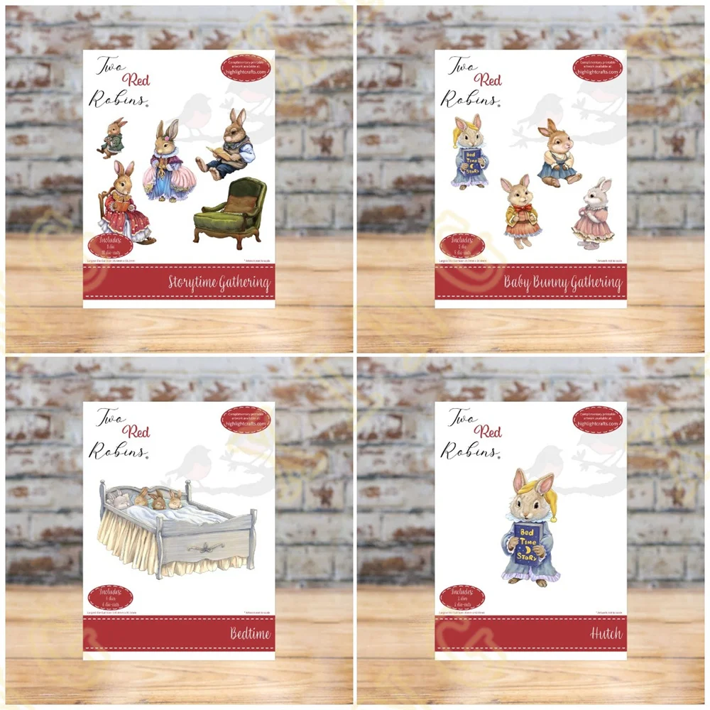 Пасхальный кролик сбор металлических штампов для скрапбукинга тисненая бумага