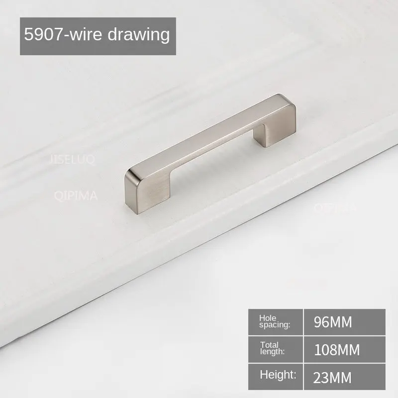 

Никелевая ручка для кухонного шкафа, шкафа, выдвижного ящика, черного цвета, Блестящая серебряная ручка 96, 128, 192, 224, 320 мм, современный, простой, яркий хром