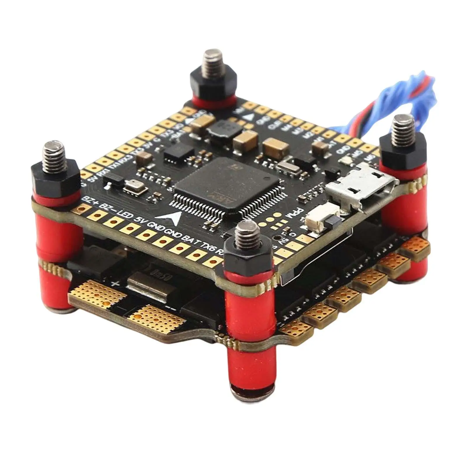 

Плата управления 60A бесщеточный ESC интегрированный Профессиональный Полетный контроллер F4V3S для радиоуправляемого дрона запасные части Аксессуары