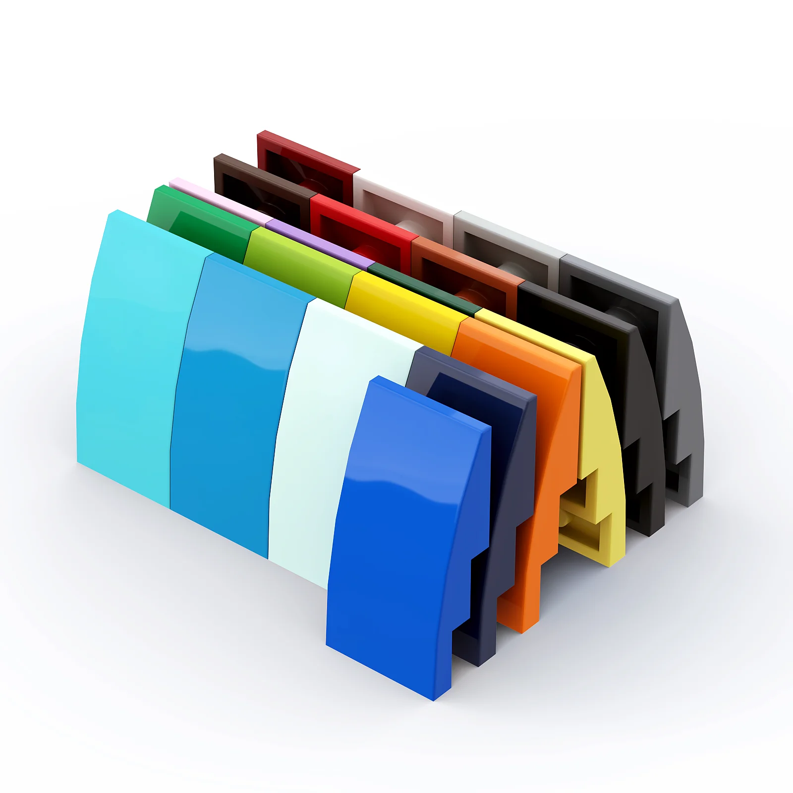 

1 Pcs Buildings Blocks 93606 Slope, Curved 4 x 2 Collections Bulk Modular GBC Toy For Technical MOC Set