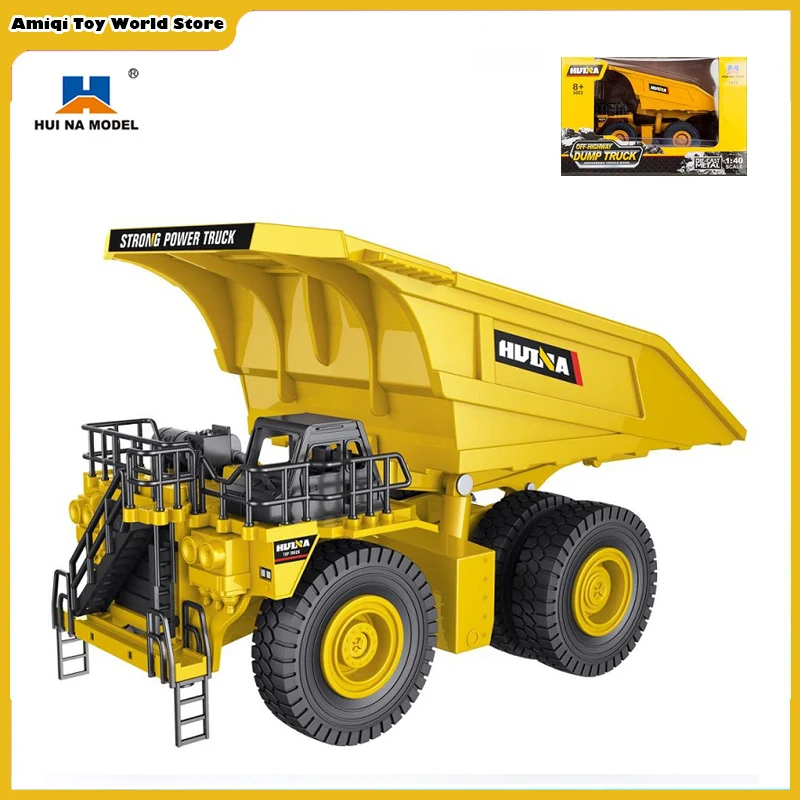 

Литая металлическая конструкция автомобиля HUINA 1912 1/40, строительные игрушки для детей от 2 до 4 лет