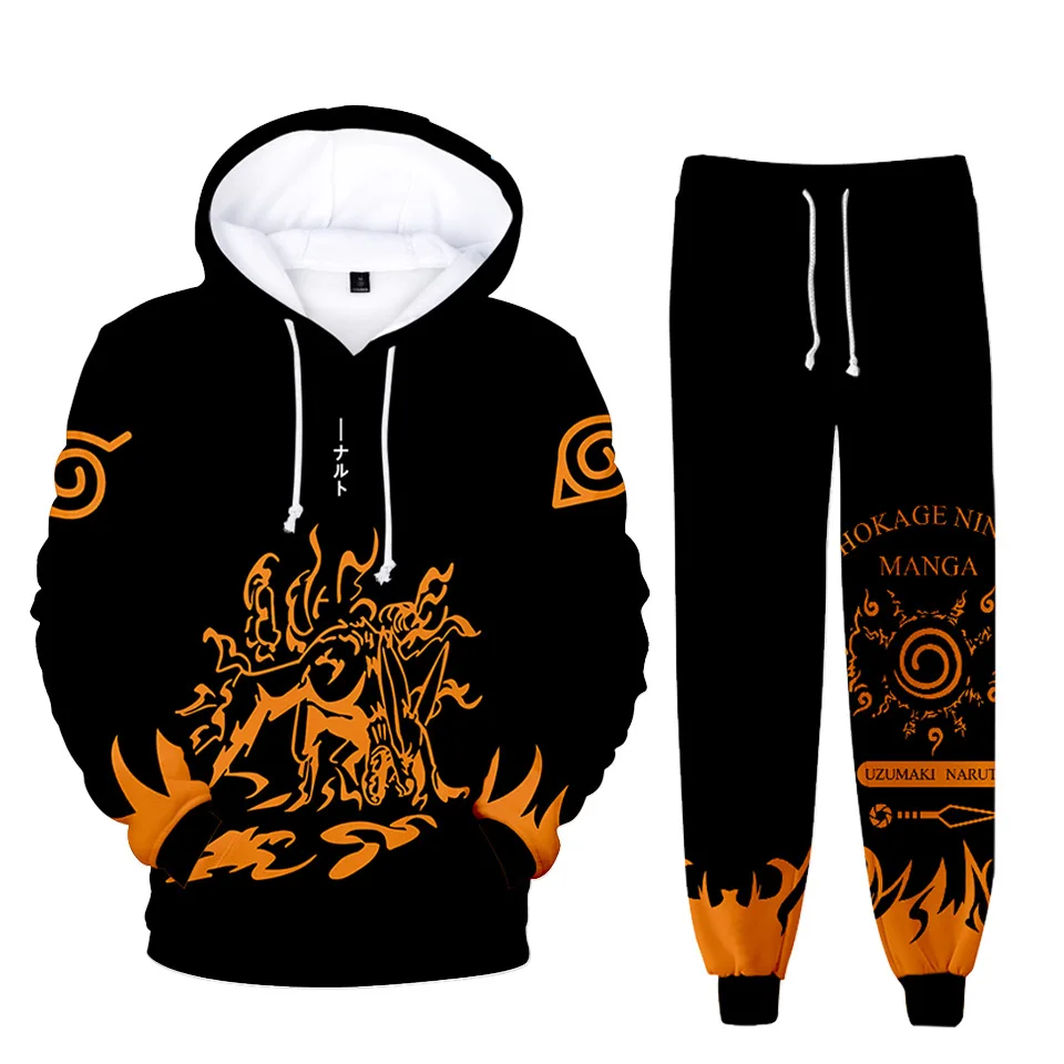 

Baby Boys Anime Manga Clothes Children's Set Kids Hoodie + Pants Outfits Toddler Cosplay Costumes Children Clothing