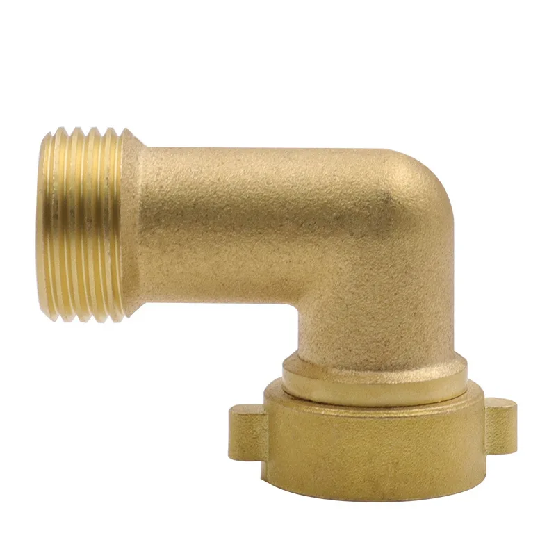 

HILIXUN brass 90 degree corner joint garden water pipe elbow