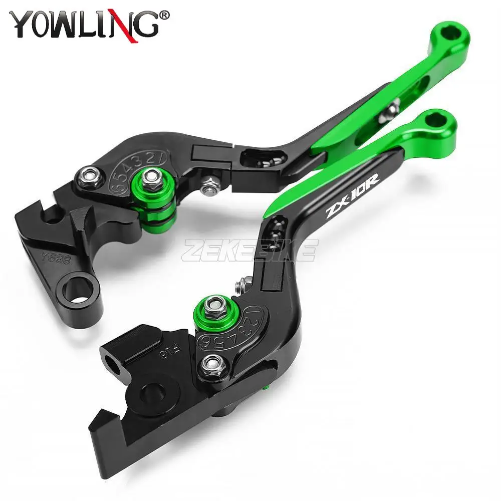 

Adjustable Handles Lever Short&Long Brake Clutch Levers For KAWASAKI ZX6R ZX-6R ZX636 ZX-636 NINJA1000SX 2019 2020 2021 2022