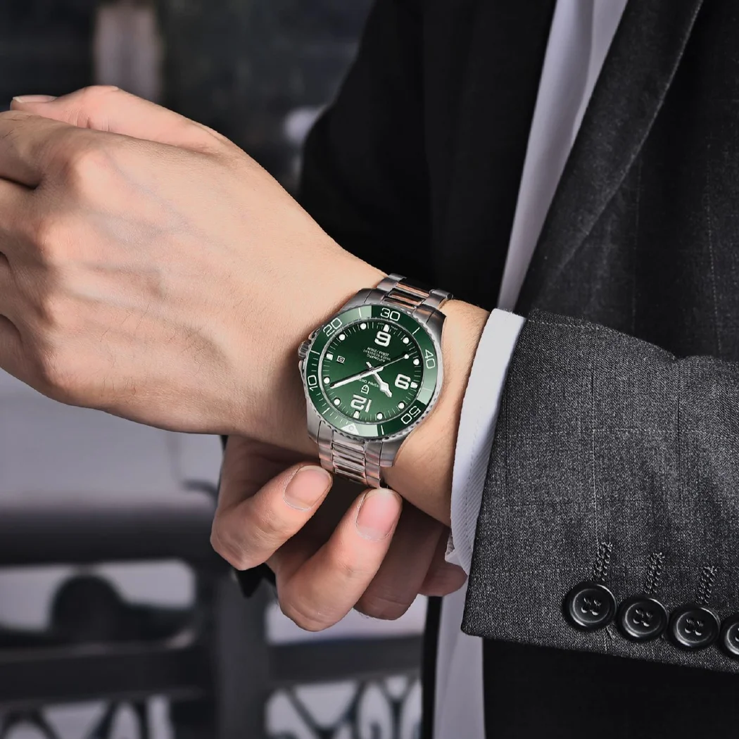 

Часы PAGANI DESIGN Мужские механические, автоматические, водонепроницаемые, 200 м