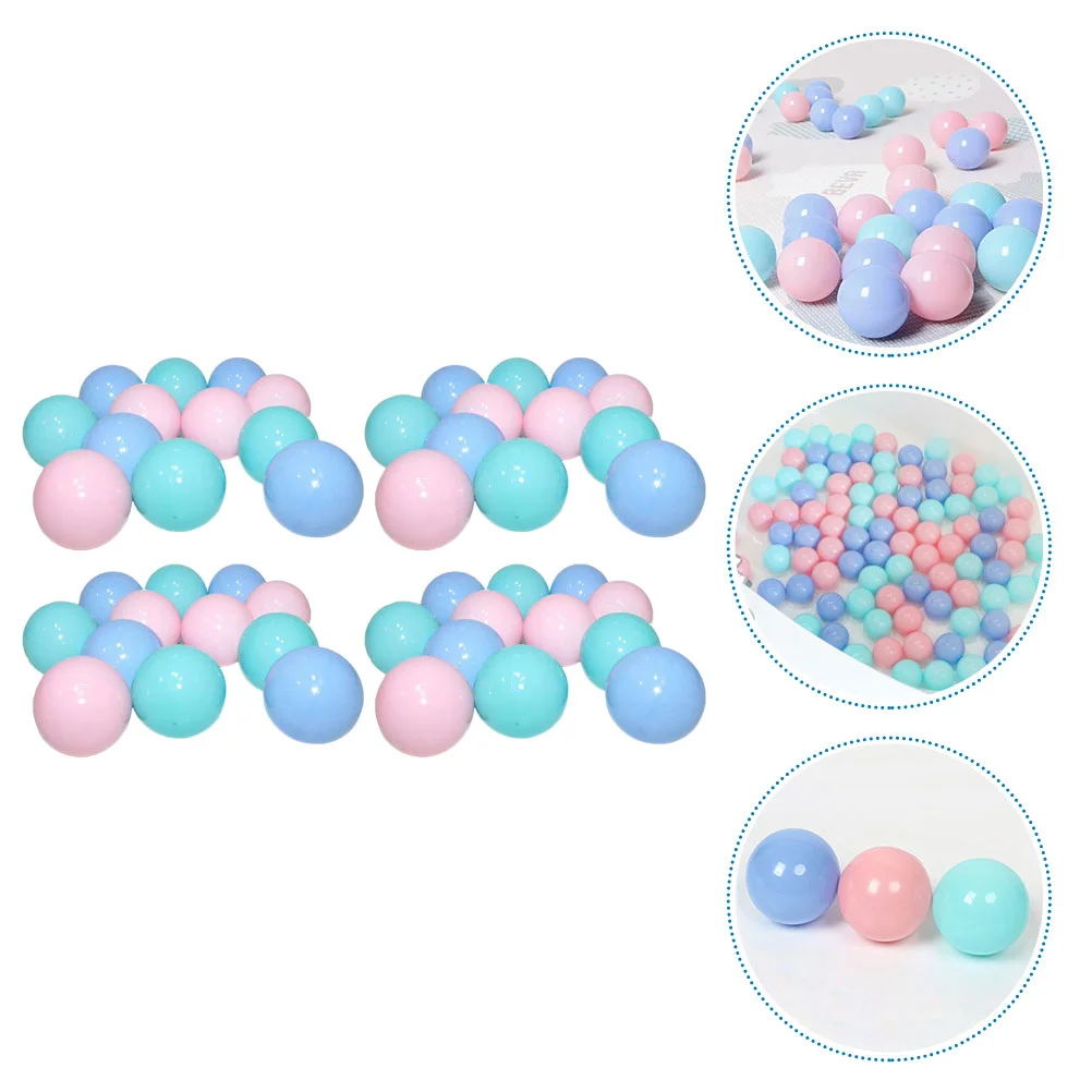 

100Pcs Colorful Safe Cognitive Toys Enlighten Toys Colorful Balls for Toddler