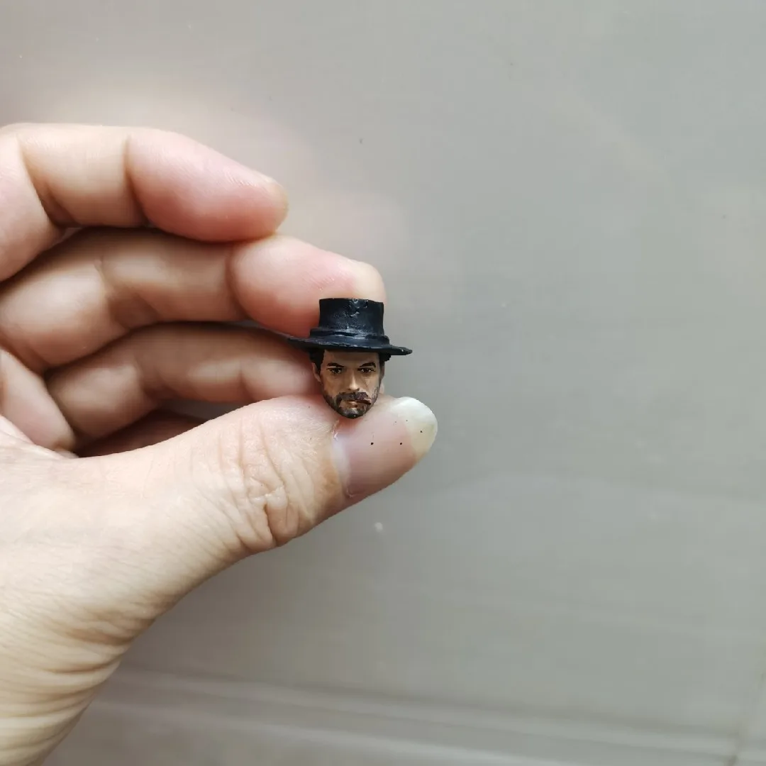 

1/18 масштаб кукла солдат Западный Eastwood ковбойская голова модель для 3,75 дюймов Темный источник кислотный дождь экшн-фигурка Сделай Сам игруш...