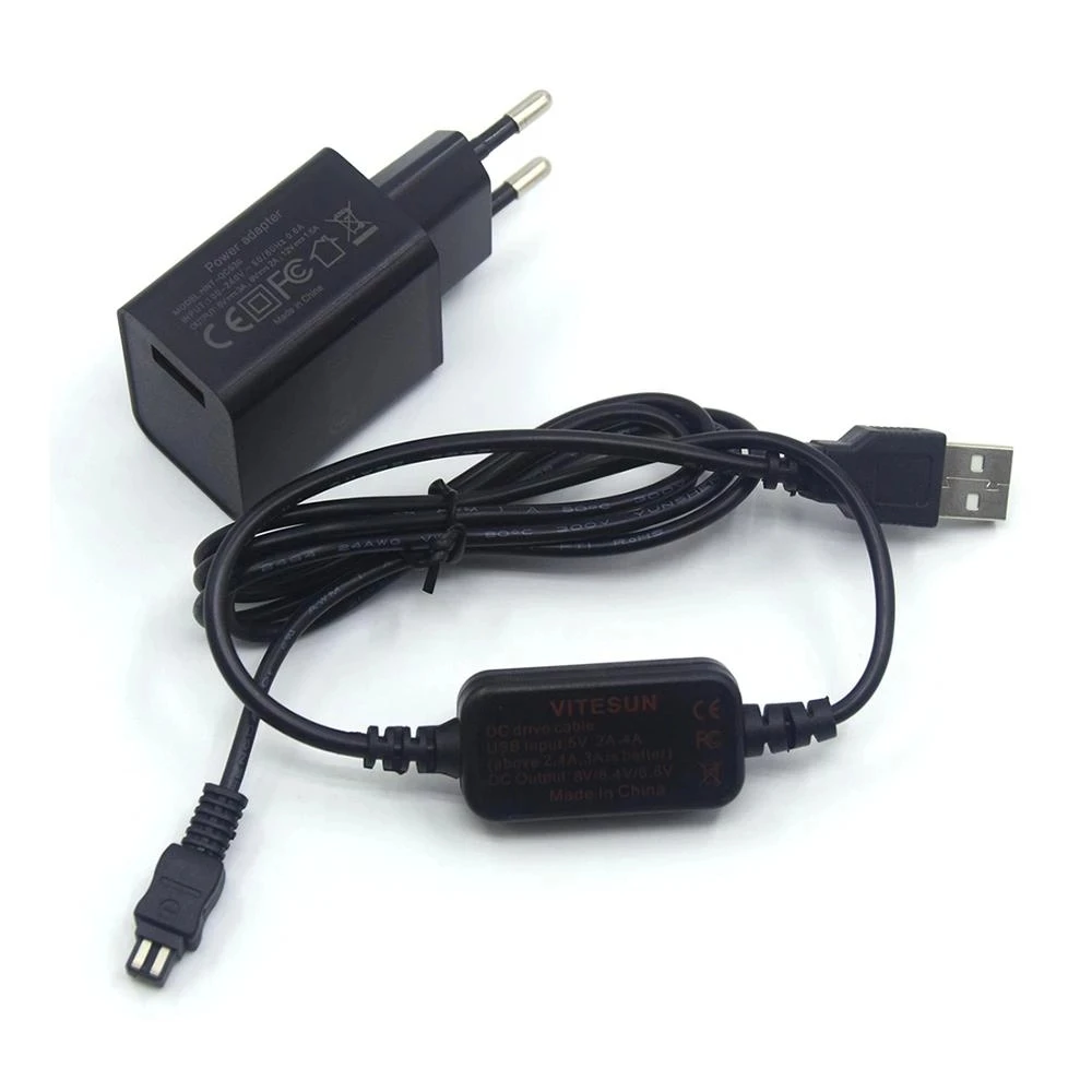 Charge+ac-l200 Ac-l25a Power Bank Usb Cable For Sony Dsc-hx1